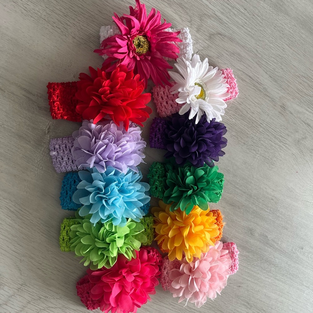 Headbands Galore! Close to 100 headbands.
